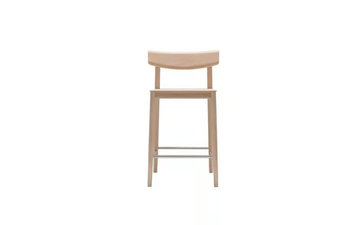 SMART BQ0651 - High stool with footrest with back by Andreu World - view 3